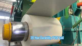 Dayanıklı Binalar İçin PVDF Alüminyum Rulo