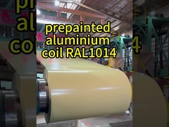 PVDF Coating Colour Coated Aluminium Coil Architectural Prepainted Aluminum Coil