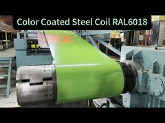 Industrial Color Coated Steel Coils 0.5m - 12m Length Corrosion Resistance