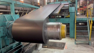 镀锌彩涂卷网纹板 防滑耐磨双重防腐