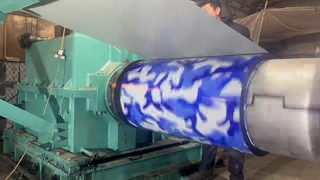 镀锌彩涂印花钢卷 建筑装饰新选择