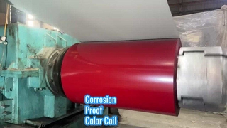 Color Coated Coil Durable Corrosion Resistant Metal