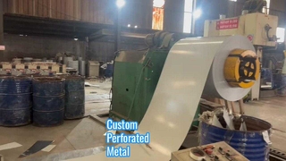 Custom Perforated Metal Sheets Precision Punching