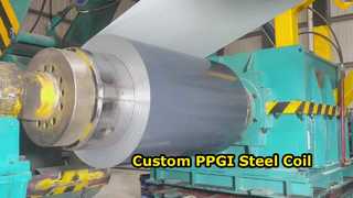 Custom PPGI Steel Coil Durable Weatherproof