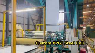Custom PPGI Steel Coil Durable & Stylish