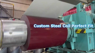 เหล็กม้วนสั่งทำพิเศษตามความต้องการของโครงการของคุณ