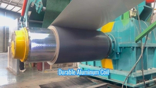 Trwała, powlekana kolorem aluminiowa cewka do pokryć dachowych