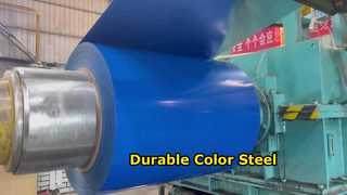 PPGI Steel Coil Durable Color Coated Construction