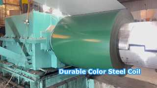 Durable Color Coated Steel Coil PPGI Solutions