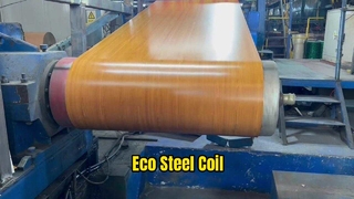 Eco Steel Coil Green Building Decor