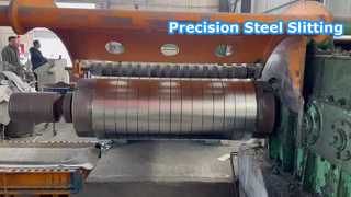 Galvanized Steel Coil Slitting Precision Processing