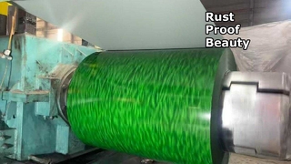 Custom Printed Steel Coil: Beauty & Durability