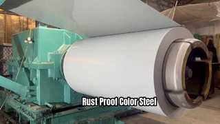 Trwała stalowa cewka powlekana kolorem do budowy