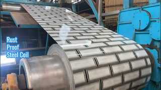 Durable Coated Steel Coil Southeast Asia Weather Resistant