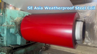 PVDF Steel Coil SE Asia Weatherproof Building Solution