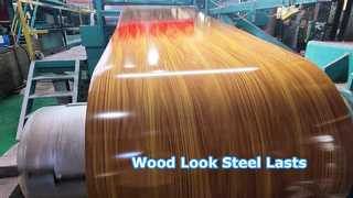 Wood Look Steel Coil Durable & Beautiful