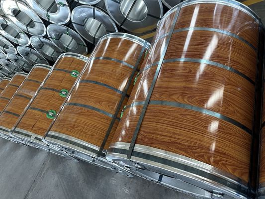 Galvanized PPGI Steel Coil SGH400 Color Coated Steel Coils JIS AS EN ASTM Standard