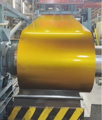 Industrial Color Coated Steel Coils 0.5m - 12m Length Corrosion Resistance