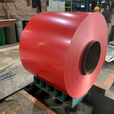 Hot Rolled Technique Galvanized Color Coated Coils Multiple Specifications 610mm Inner Diameter