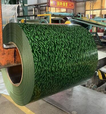 0.3mm - 3.0mm لوحة الفولاذ الملونة للتطبيقات المتنوعة