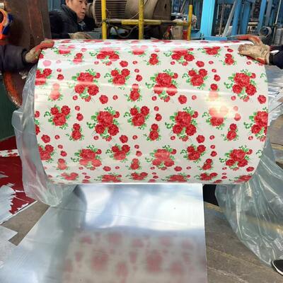 High-Corrosion Galvanized Prepainted Printed Coil With Customizable Patterns & Colors