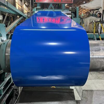 Heavy Duty Performance Galvanized Base Color Coil Easy Fabrication Eco-Friendly Coating