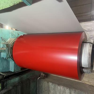 High Durability PVDF Coated Color Coated Steel Coil Anti Corrosion For Construction