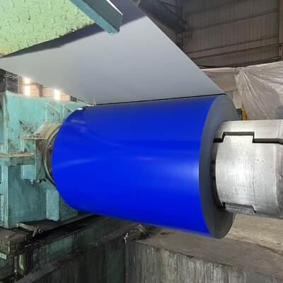 Custom Color Galvanized Color Coated Steel Coil Rust Proof For Industrial Warehouse