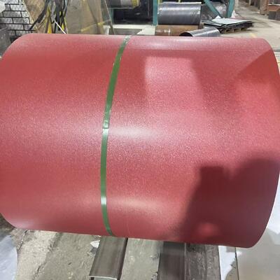 Galvanized Color Coated Textured Embossed Steel Coil / Sheet