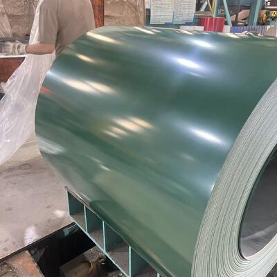 Durable PPGI Steel Coil with 10-20um Front Paint Coating, Corrosion Resistant, and RAL Color Options