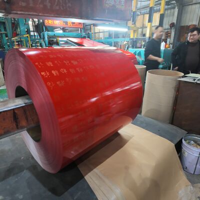 Durable Decorative Pattern Steel Roll For Building Roof & Wall Construction