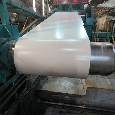 PPGI / PPGL Galvanized Color Coated Steel Coil For Construction