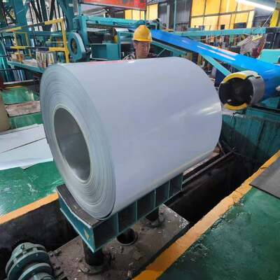 Galvanized Color Coated Steel Coil, Durable Finish And Customizable Sizes For Roofing And Wall Cladding.